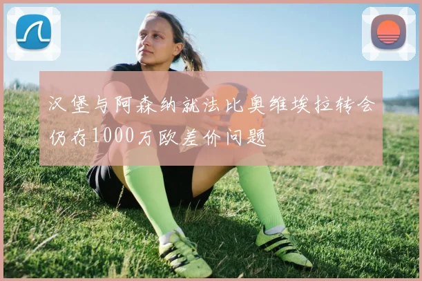汉堡与阿森纳就法比奥维埃拉转会仍存1000万欧差价问题